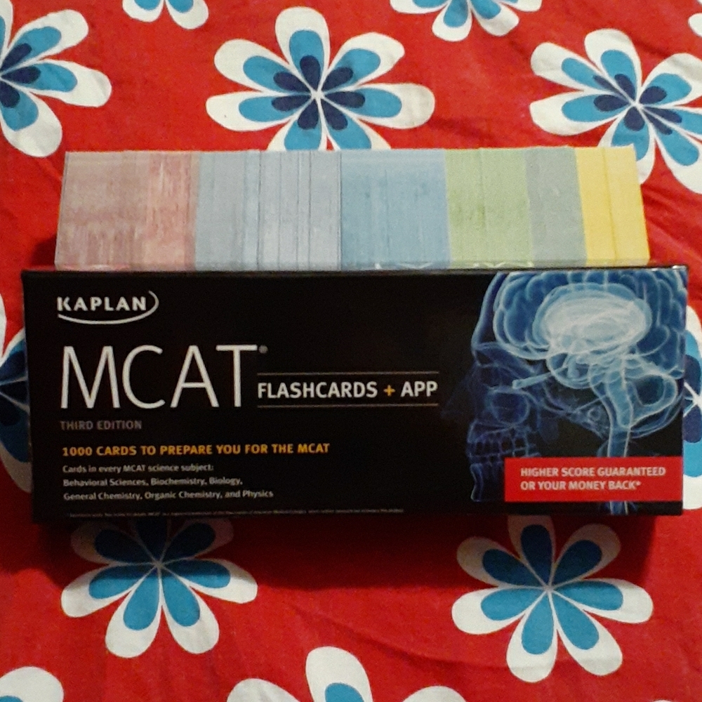 👩‍🏫 KAPLAN MCAT FLASHCARDS + APP 👨‍🏫